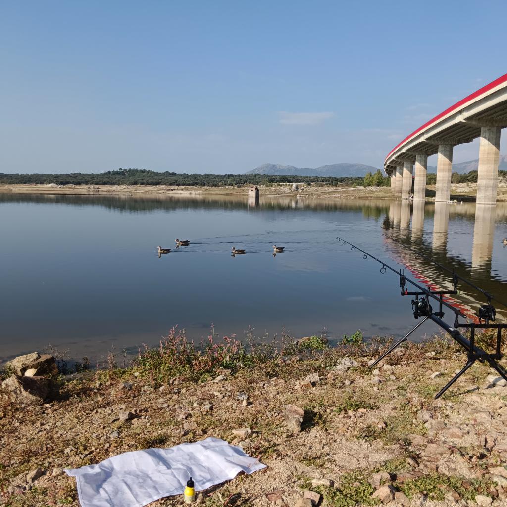 Una mañana de pesca en Valmayor 