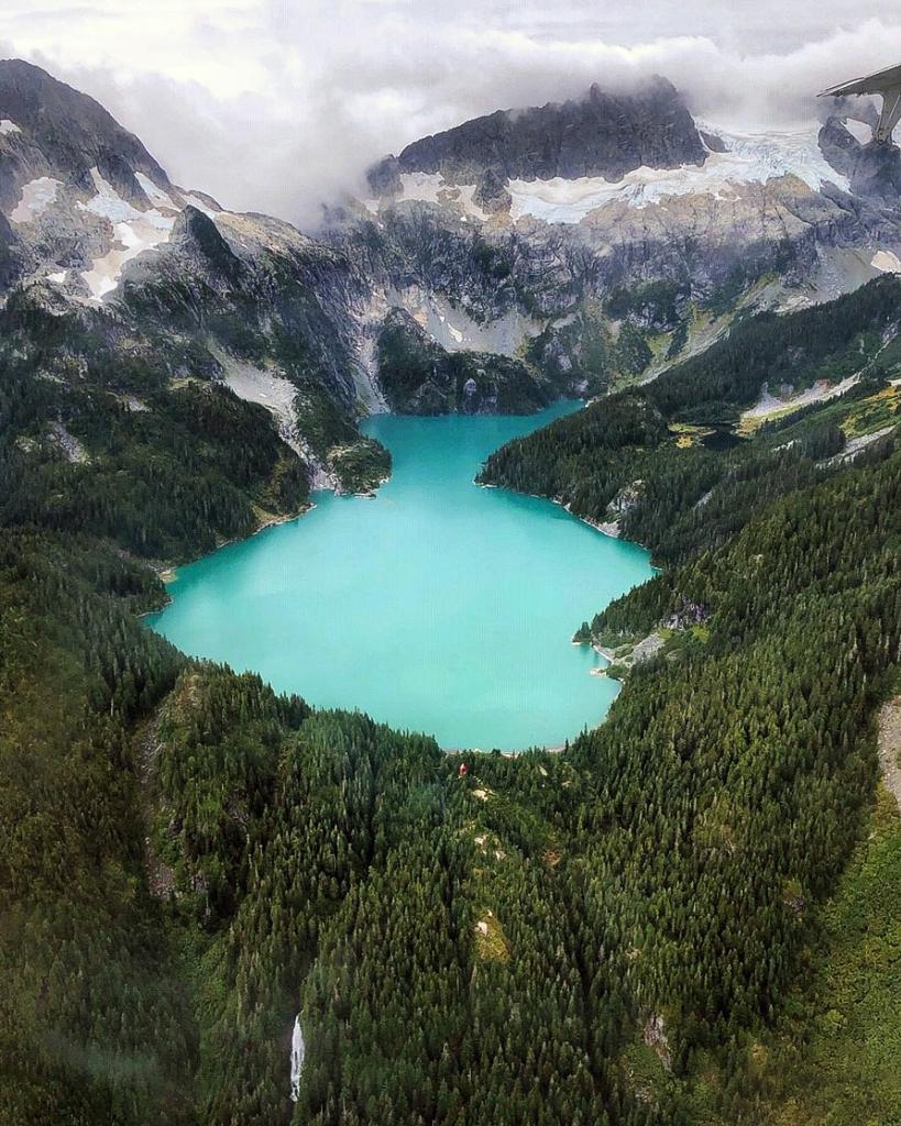 Fly Fishing in Remote Canadian Alpine Lake 